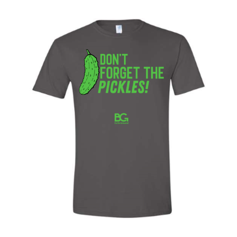 Don't forget the Pickles